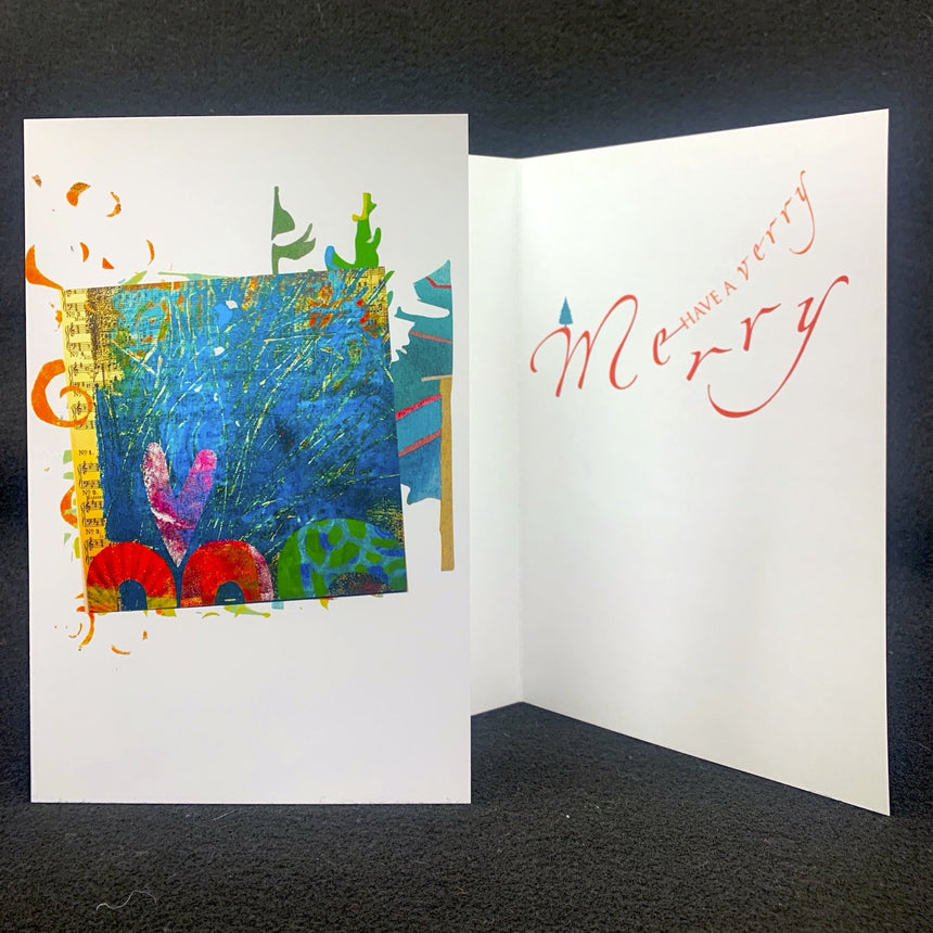 Christmas card, Art Christmas card, designer Christmas card